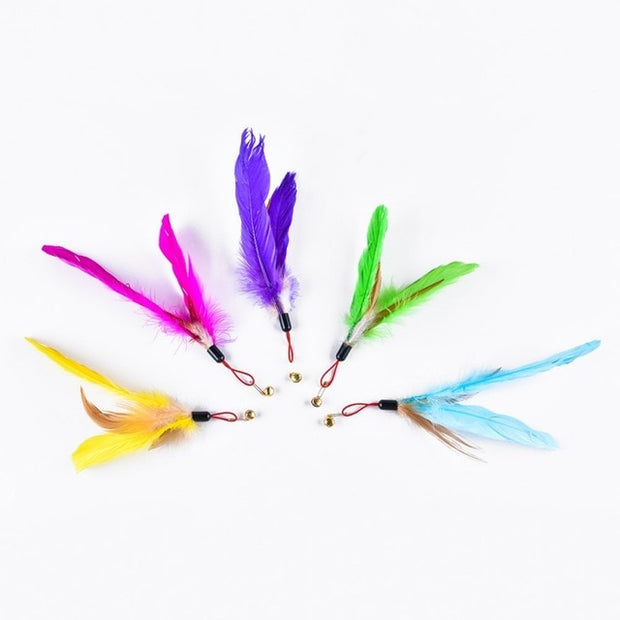 Telescopic Feather Rod - Woofpawz