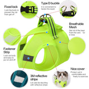 Reflective Vest Harness - Woofpawz