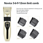 Electric Clipper Hair Trimmer Kit - Woofpawz