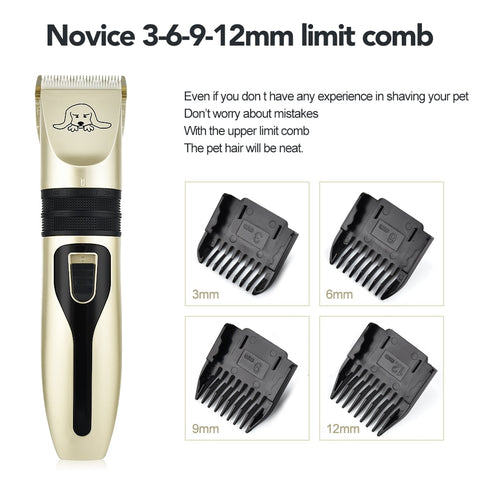 Electric Clipper Hair Trimmer Kit - Woofpawz
