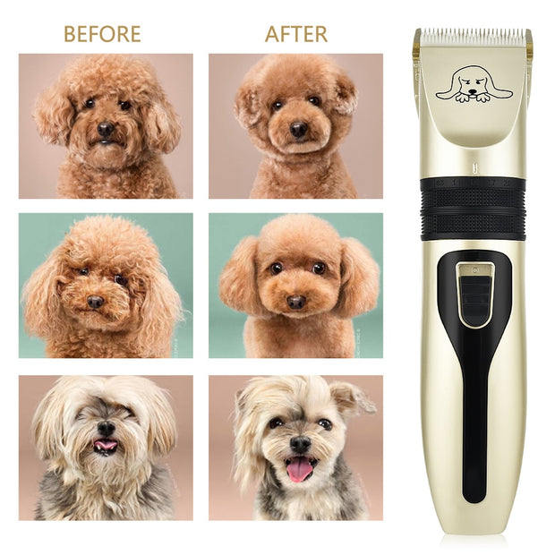 Electric Clipper Hair Trimmer Kit - Woofpawz