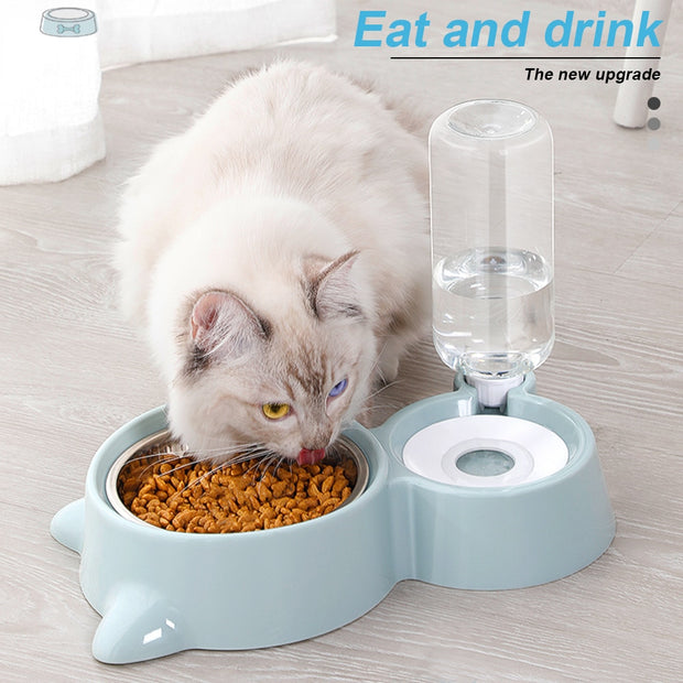 Pet Automatic Feeder with Water Dispenser - Woofpawz