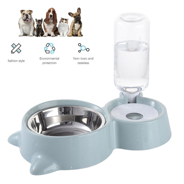 Pet Automatic Feeder with Water Dispenser - Woofpawz