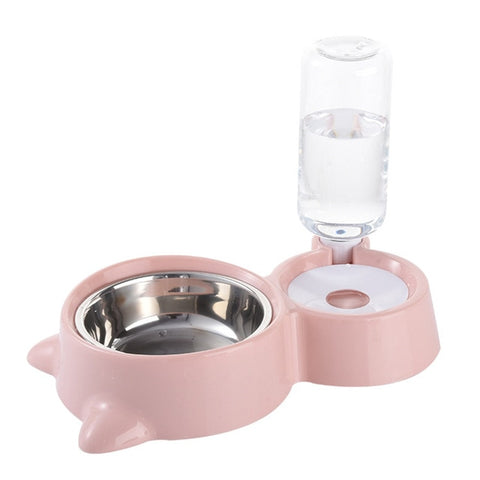 Pet Automatic Feeder with Water Dispenser - Woofpawz