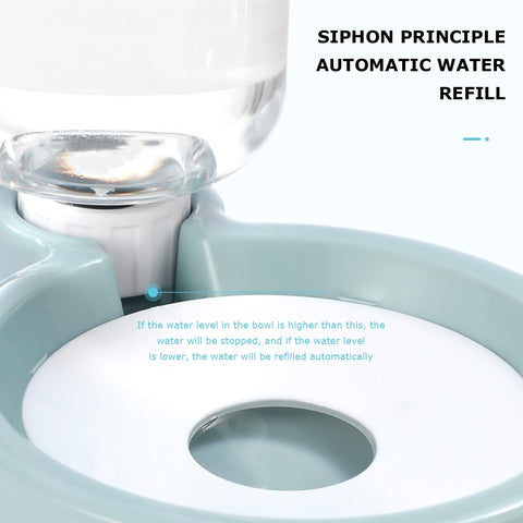 Pet Automatic Feeder with Water Dispenser - Woofpawz