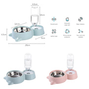 Pet Automatic Feeder with Water Dispenser - Woofpawz