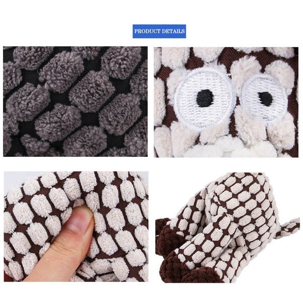 Squeaky Bone Molar Toy - Woofpawz
