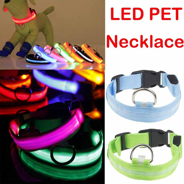 Pet Collar with LED Light - Woofpawz
