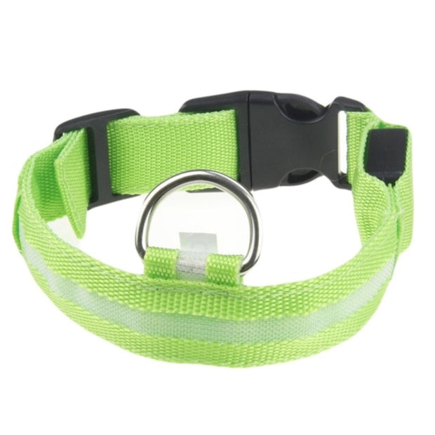 Pet Collar with LED Light - Woofpawz