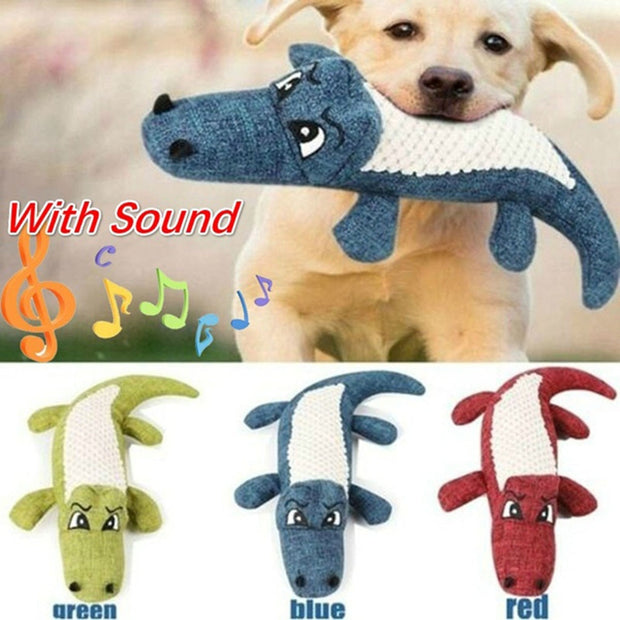 Crocodile Dog Toy - Woofpawz