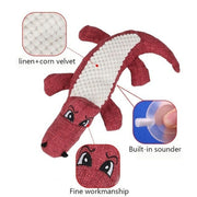 Crocodile Dog Toy - Woofpawz
