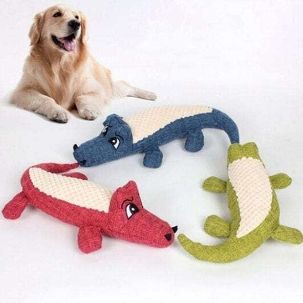 Crocodile Dog Toy - Woofpawz