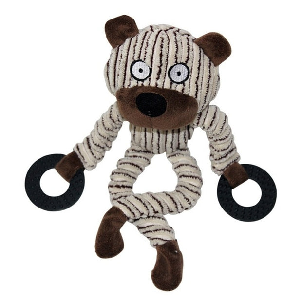 Squeaky Bone Molar Toy - Woofpawz